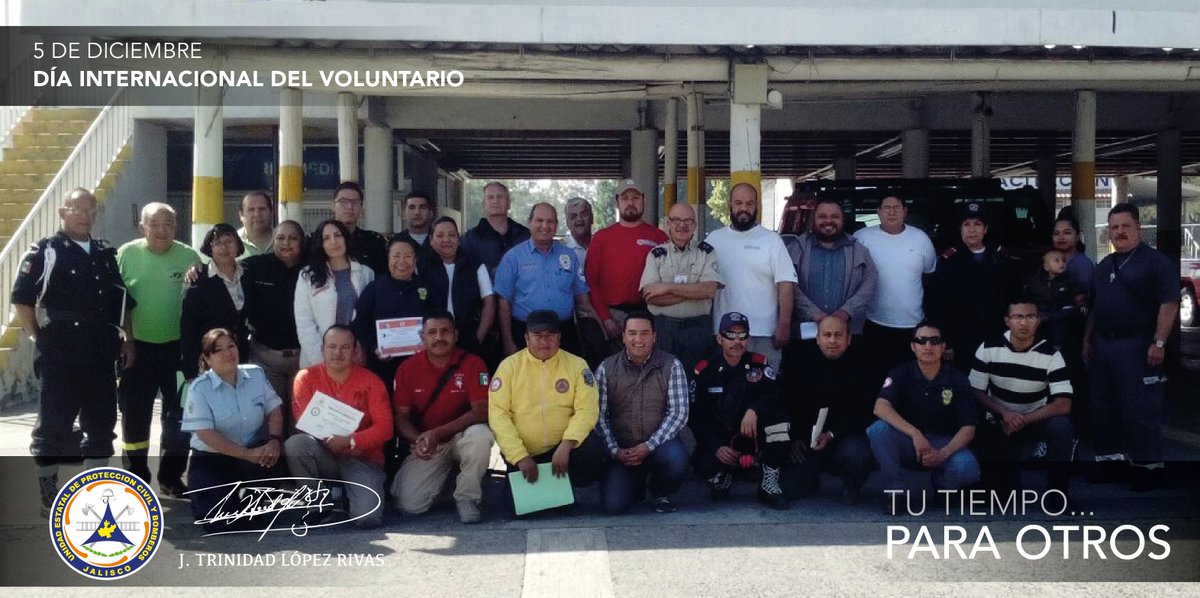 PCJalisco's tweet photo. #OrgulloPC En este Día Internacional del #Voluntario reconocemos la labor y esfuerzo de todas aquellas personas que dedican su tiempo y esfuerzo en beneficio de los demás, sin pensar en una retribución o estímulo a cambio de ello. FELICIDADES #SoyPCJalisco @GobiernoJalisco https://t.co/OCJj29kUbG