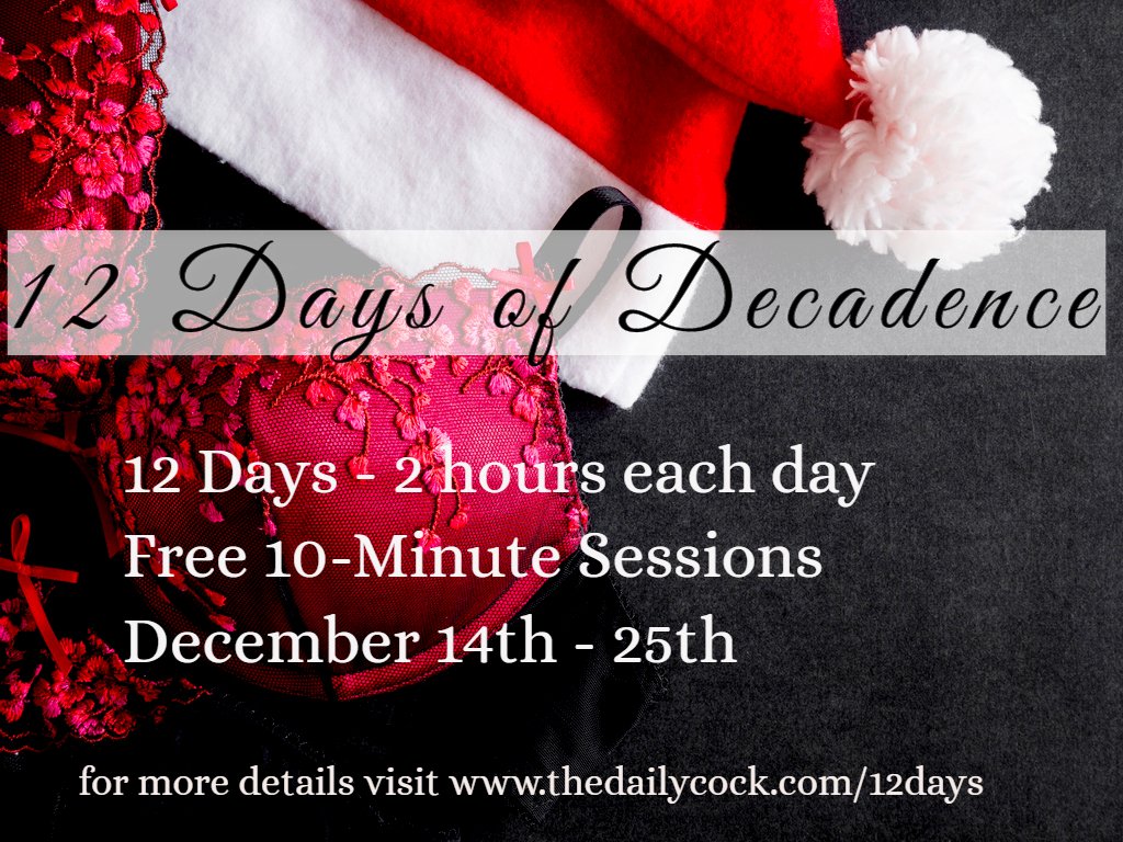 heathertease's tweet photo. The 12 Days of Christmas are coming up soon... have you been good? ;) https://t.co/M25Wi1X0ap