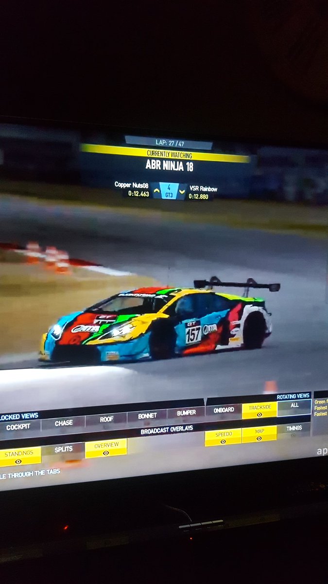 18_ninja's tweet photo. Round 9 @ApexOnRacing, A brilliant night race at Texas road course.I started in 5th place at the start of the race and managed to grab 3rd by 1st turn. My team mate @JeffJacobs74 did start behind me but he got 4th in the end and managed to bring the points close for last race. https://t.co/OOY5QmGfR1