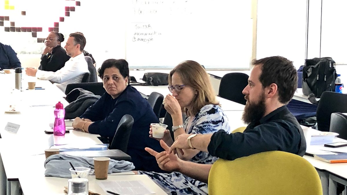 twrobertslaw's tweet photo. @catherineordway &amp; Helena Whalen Bridge demo @UNODC #E4J module on #Diversity &amp; #Pluralism with the “I am @Malala” exercise. How do we encourage principles of #inclusion in diverse environments while teaching #ethics? #NIFTEP Fall 2018 Workshop @GeorgiaStateLaw @MelbLawSchool https://t.co/UyBaWcVQDK
