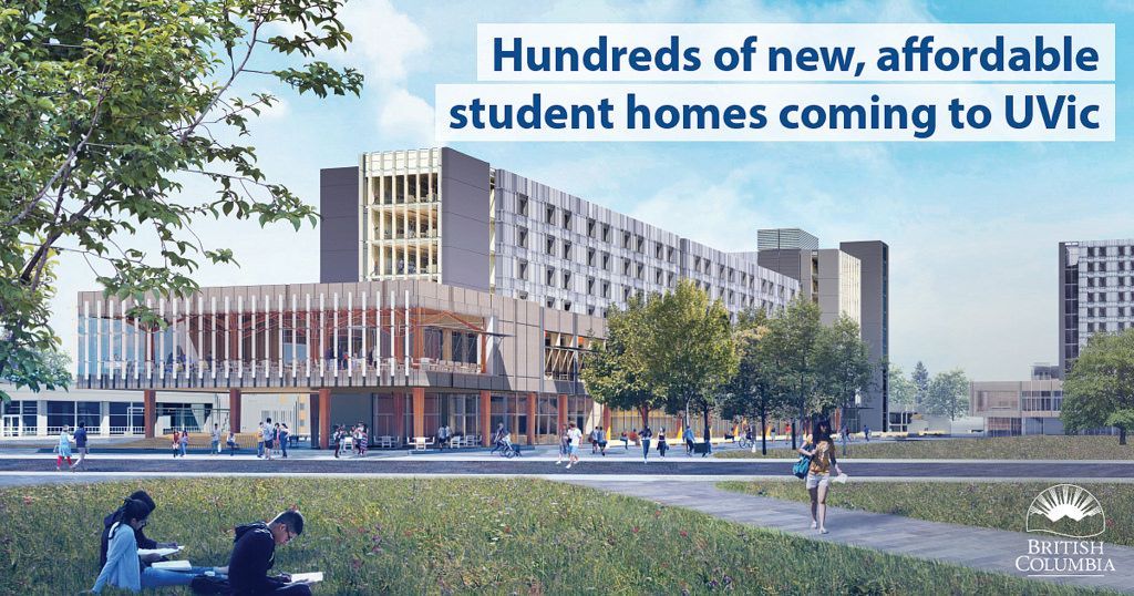 Kudos to <a href="/uvic/">UniversityOfVictoria</a>, building the first student homes to use the #PassiveHouse standard. This shows the University's commitment to the environment and the preservation of our future. Plus, they'll save on long-term energy, operation and maintenance costs. buff.ly/2AeBdjL