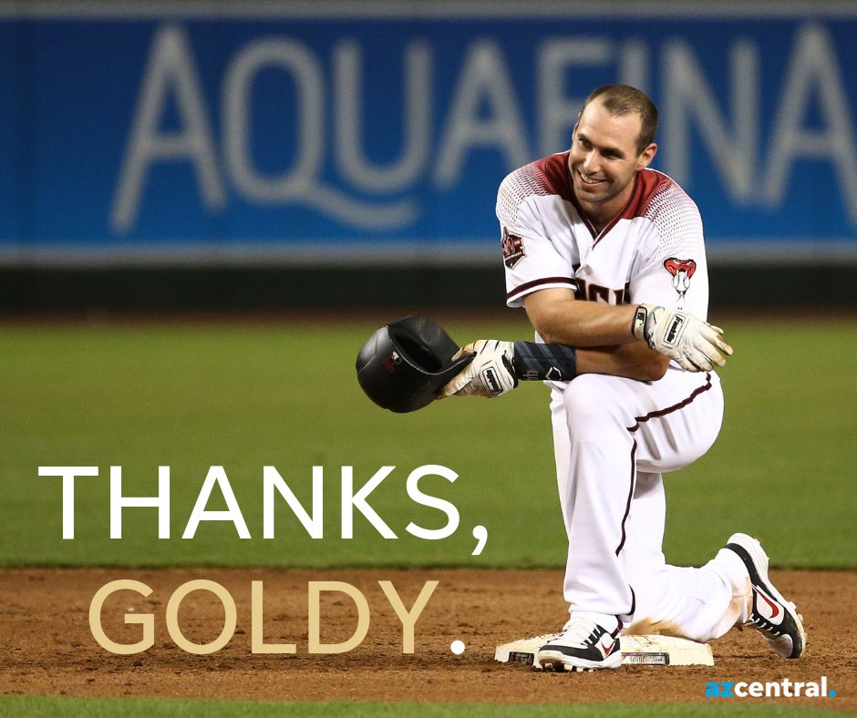 azcentral's tweet photo. It's been real: Paul Goldschmidt traded to the St. Louis Cardinals. https://t.co/MkVrUGZsam https://t.co/TYPQoqeOYb