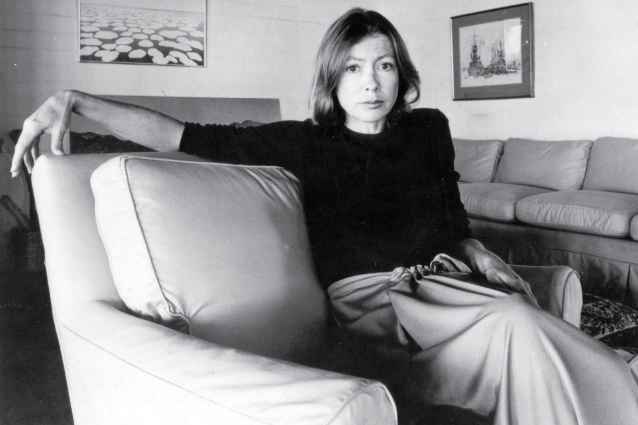  I am what I am. To look for reasons is beside the point.\"

Happy birthday to Joan Didion! 