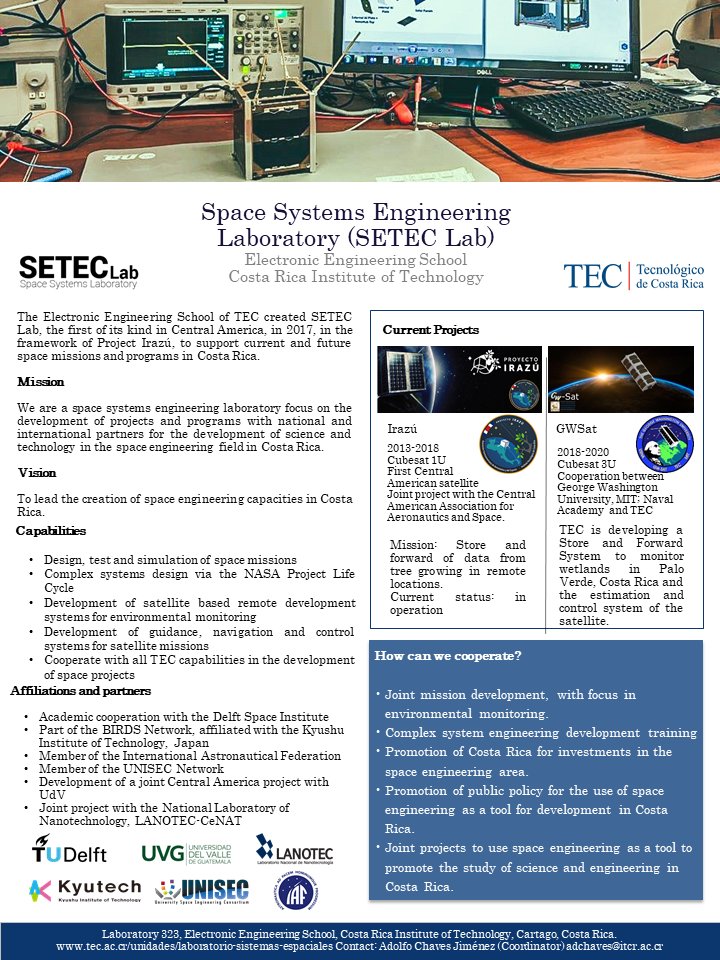 SETECLaboratory's tweet image. This one pager contains a summary of what we do in our laboratory. For more information, feel free to contact us!