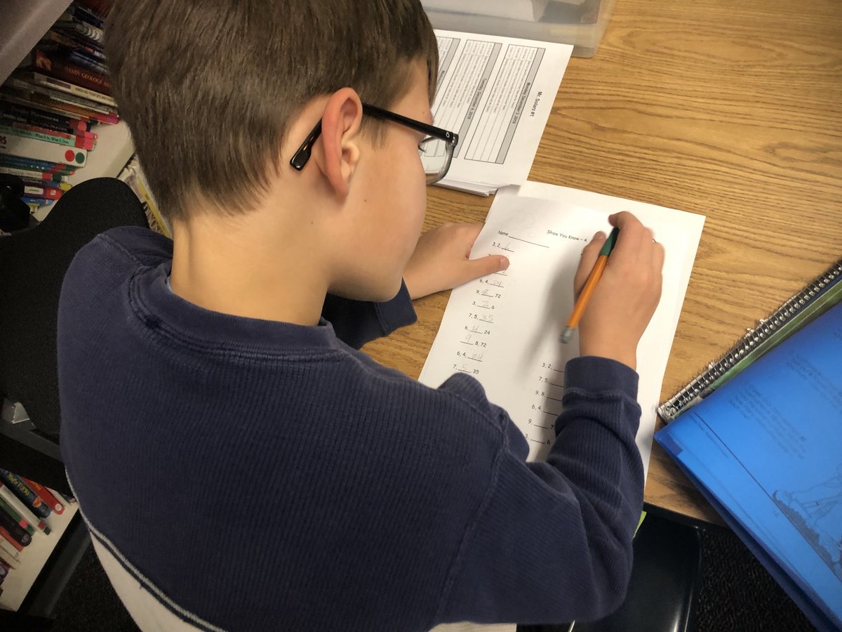 PaulSolarz's tweet photo. Just a few lessons into #FactFixer and my students are already ZOOMING through their multiplication math facts! Although we only know a few patterns so far, I expect them to continue to build their math fact fluency!
#LearnLAP #d25ItsPersonal #WGLeads #4thchat #5thchat #Mathchat https://t.co/hIIXjDFavD