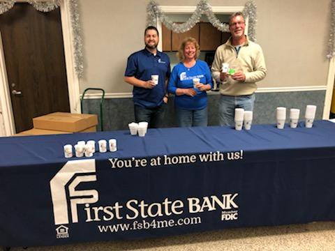 FSB_4_Me's tweet photo. The FSB Team at the St. Bernard Christmas Event.
#GiveBack2018 #StBernard #Cincinnati #CommunityInvolvement https://t.co/m0Yxsw0PNo