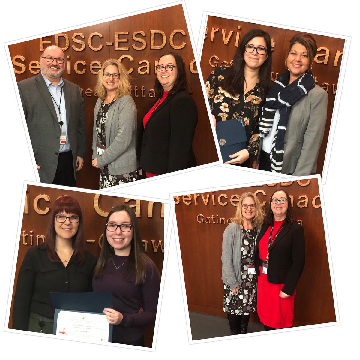 LongBenoit's tweet photo. Very proud of our team and their accomplishments-today we celebrated some individuals at our inaugural monthly TISMB/BDS recognition program. Félicitations à tous/toutes les personnes qui ont mériter une reconnaissance particulère ce mois-ci. #STP_PTS #Recognitioniskey #ESDC https://t.co/JTP9yj5Dio