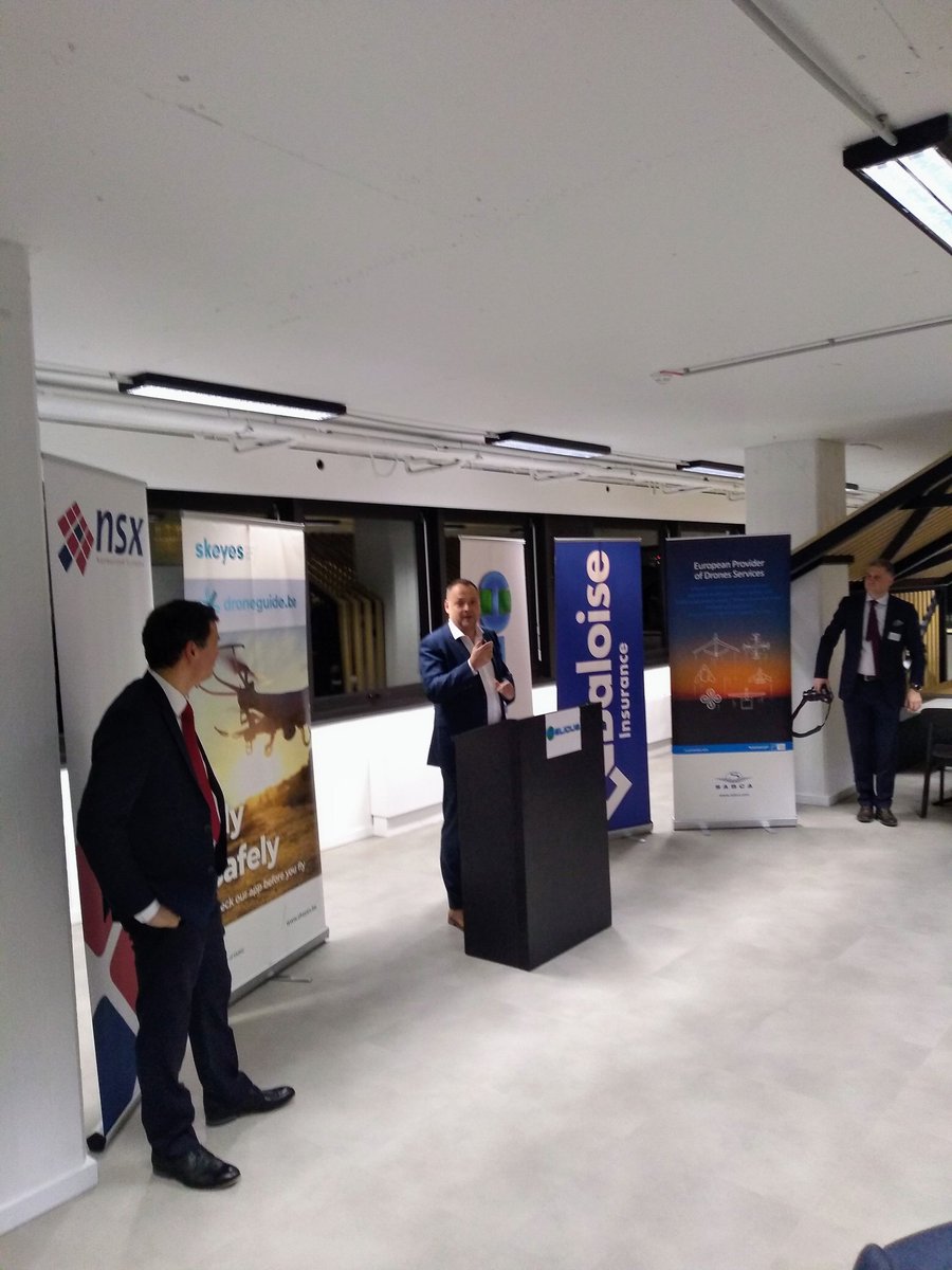 stijncoolbrandt's tweet photo. When two worlds collide ✈️🏥💊

Launch of the Helicus Command Center in The Beacon of @Stad_Antwerpen 

Making medical transport through drones a reality in Belgium to potentially save 9 Million of road transportation kilometres

#BeHealth #Drones https://t.co/zdi91XrxtD