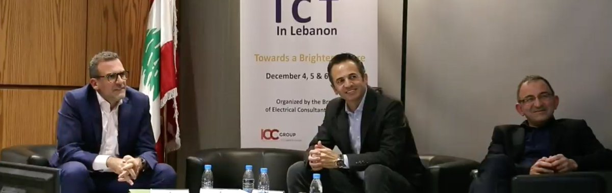 DC_Group's tweet photo. Sharing our experience in #smartcities deployments with an engaging audience at #ICTinLebanon "Towards a brighter future" Conference at the Order of Engineers &amp; Architects #OEA #ICT_In_Lebanon
Watch it Live Now! 
https://t.co/QZ34KZnPDy https://t.co/GNcmBruk9G