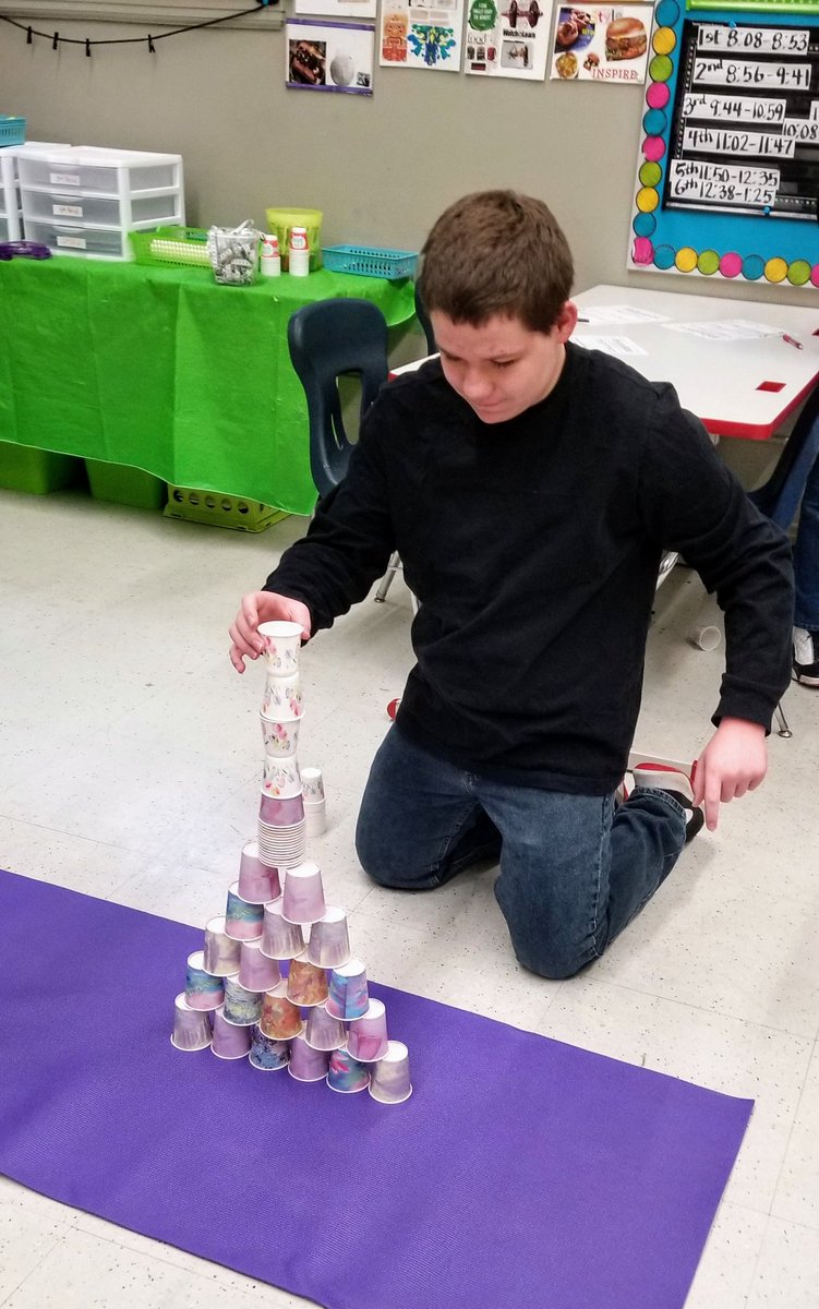 whertzie's tweet photo. #CupStackChallenge #Constraints
@holmes_middle https://t.co/xEcTia8TDz
