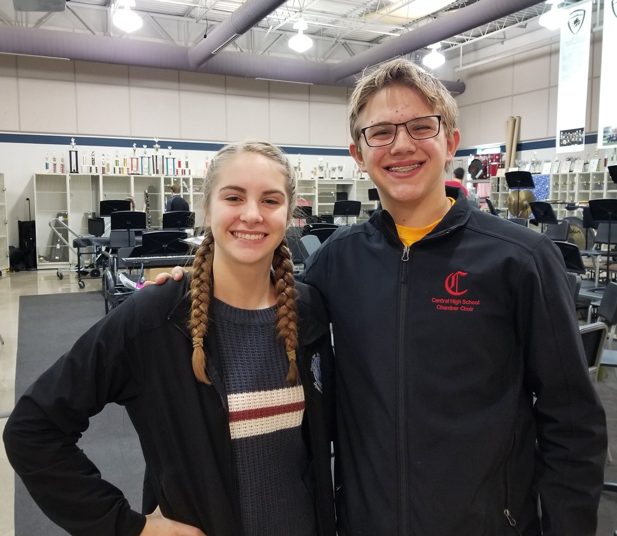 A huge congratulations goes out to Lindsay Prince and Ford Mirowski.   They both earned honorable mention at All State Band auditions in  Columbia this weekend.  Congratulations on your accomplishment, we're  very proud of you!!!