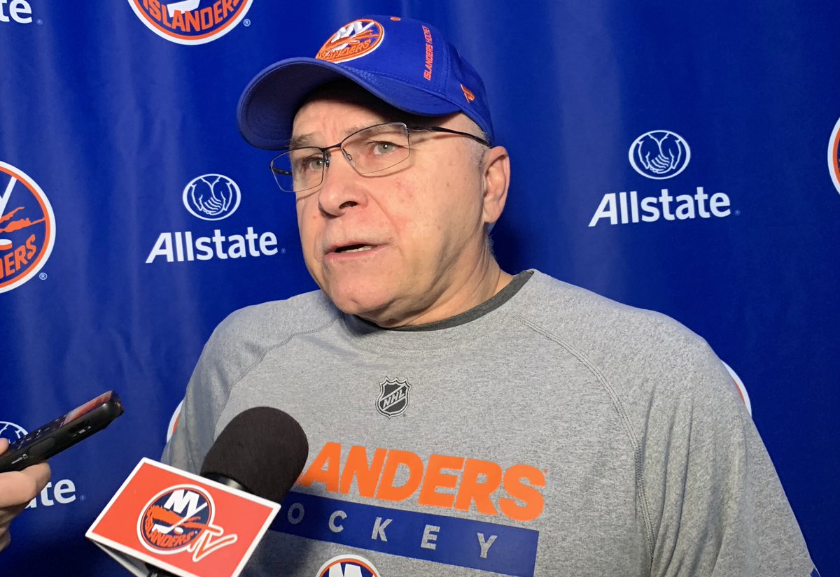 Trotz on Lehner: “He’ll be traveling with us, he’s making progress. We’ll see where he’s at tomorrow.” #Isles https://t.co/TMh4Vq9xaj