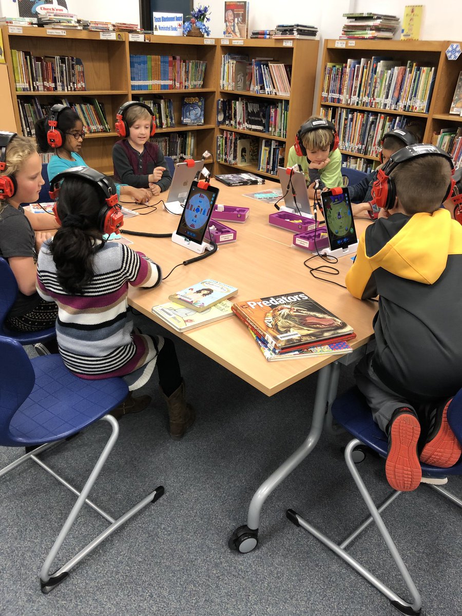 We had so much fun coding with Osmo in the library today. #HourOfCode <a href="/BCE_BlueJays/">BrushyCreekElementary</a> <a href="/bcelibrary/">Brushy Creek El Library</a>