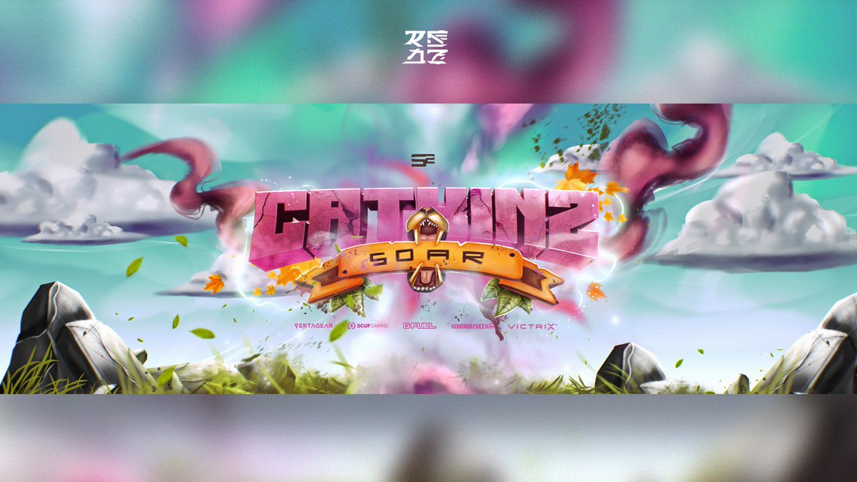 Renz_Ward's tweet photo. Branding for! @SoaRCatkinz 
Retweet's &amp; likes are appreciated 🧡 https://t.co/pR3qpUwkWF