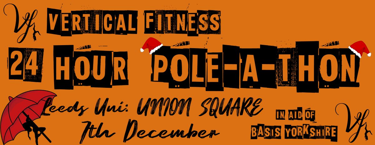 We are holding our annual 24 hour pole-a-thon, raising money for <a href="/BasisYorkshire/">Basis Yorkshire</a> who aim to help and support female sex workers in Leeds. We are looking to end the stigma and raise awareness of the violence and exploitation of sex workers. Donate via: justgiving.com/fundraising/ve…
