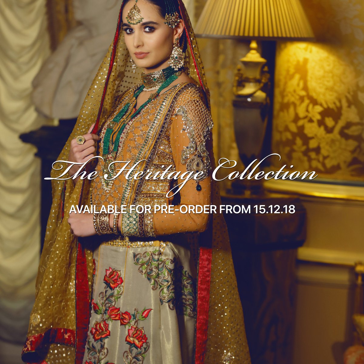 swavocollection's tweet photo. SWAVO HERITAGE COLLECTION SS19 - AVAILABLE FOR PRE-ORDER FROM 15 DECEMBER 2018 #swavoheritage #preorder #bridal #bespoke #jewelry #weddings #jewellery #Pakistan #bridalcouture #swavo #Fashionista #fashion https://t.co/5OfIpnBnFB