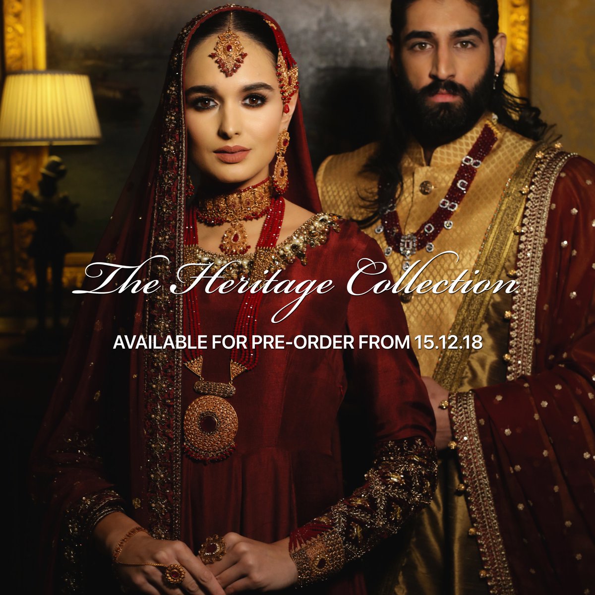 swavocollection's tweet photo. SWAVO HERITAGE COLLECTION SS19 - AVAILABLE FOR PRE-ORDER FROM 15 DECEMBER 2018 #swavoheritage #preorder #bridal #bespoke #jewelry #weddings #jewellery #Pakistan #bridalcouture #swavo #Fashionista #fashion https://t.co/ti8iyN500N