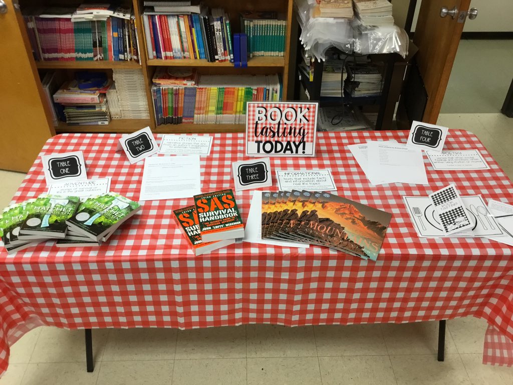 beth_heisel's tweet image. We had so much fun &quot;tasting&quot; our Module 2 @WitWisdomELA books during PLCs this week! @cashwellcubs @EboniMassey #litnccs