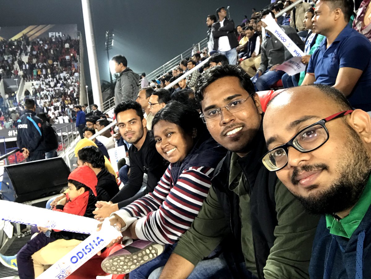 AbMohanta's tweet photo. #HWC2018 #HockeyWorldCup2018 #GERvNED #PAKvsMAS #KalingaStadium #Odisha @sourav_suvankar @sneha_seal @BSCL_BBSR @TheHockeyIndia @PHFOfficial @oranjehockey @DHB_hockey @hockeymalaysia https://t.co/hizbSrq2QF
