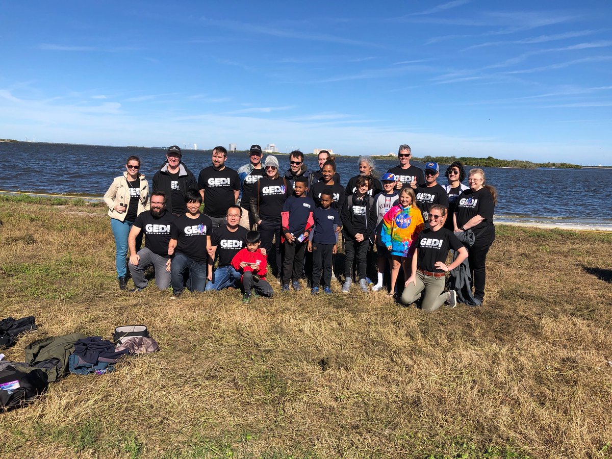 A very happy GEDI science team after a successful launch! #MayTheForestBeWithYou ⁦<a href="/NASA/">NASA</a>⁩ ⁦<a href="/NASAGoddard/">NASA Goddard</a>⁩