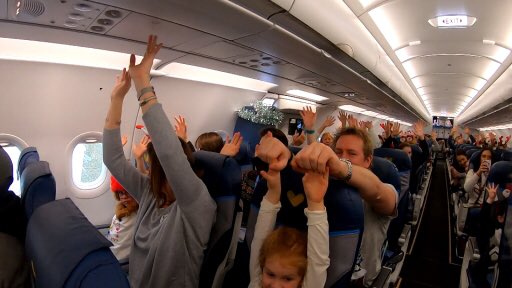 BristolAirport's tweet photo. RT @ElliePittTV: Lovely time on the annual @ThomasCookUK Santa flight @BristolAirport when families with children who have life-limiting conditions get to meet Father Christmas and for many, go on a plane for the first time. https://t.co/FE23RNzkSj