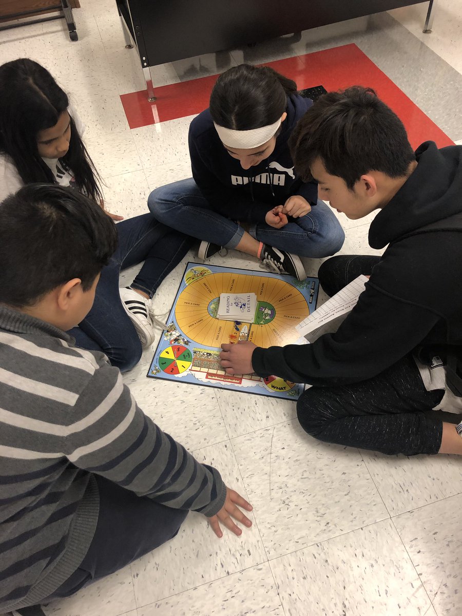 Reading for details and having fun at the same time!