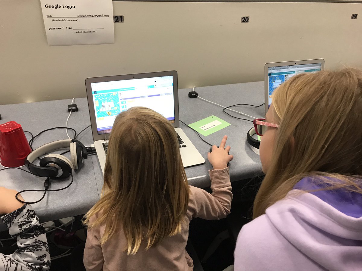 Helping TK with <a href="/codeorg/">Code.org</a> hour of code!