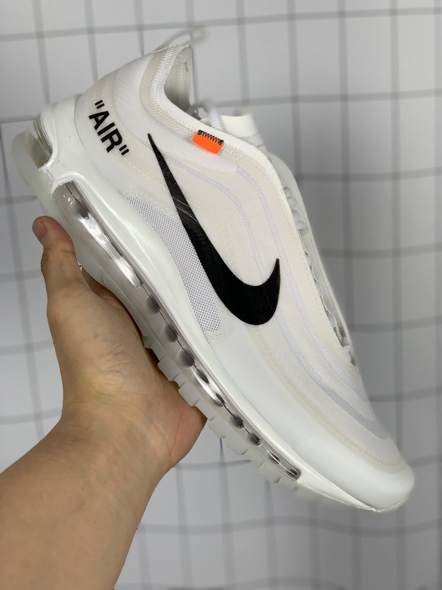 kicksoverload's tweet photo. Off-White x Air Max 97 White
Promo Now: USD 109 (Code: KOXMAS20)
Sizes available: US 4-13 / EU 36-48 
Cop now at https://t.co/5nCdI7Ghqw or drop us a DM for enquiries 📥
📦 Ships Worldwide
#KOFactory https://t.co/zFO6WoCars