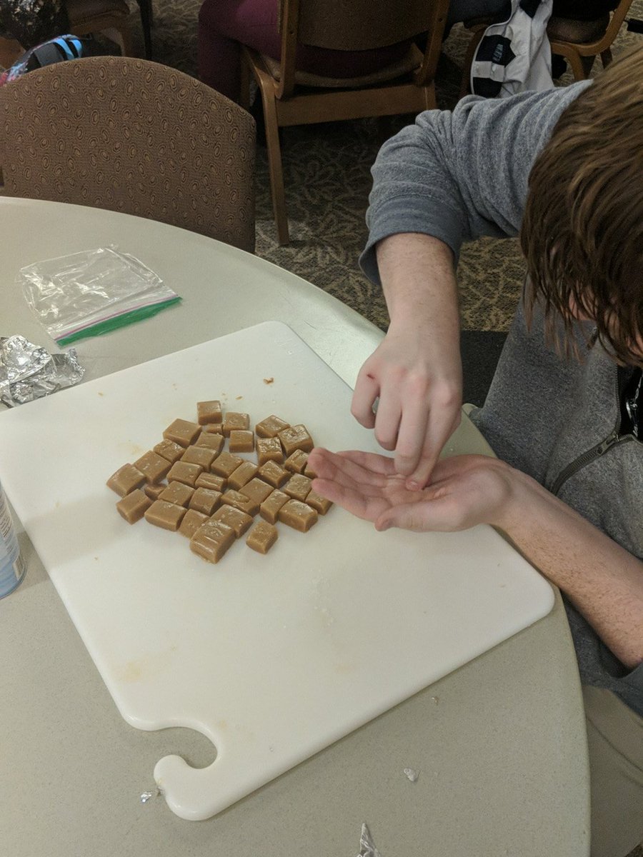 MrMaxMonegan's tweet photo. Sea salt caramel in #ourbmsa candy making https://t.co/nKfIQ62G9s