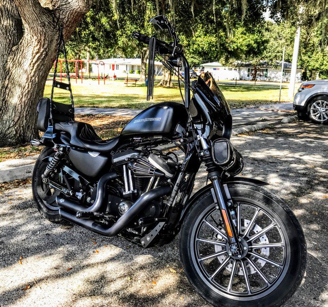 DKCustom1's tweet photo. Eric's Harley Sportster
#Harley #Davidson #Sportster #DKCustom #StealthAdjustable #HighwayPegMounts #TankLift And More! #StockBikesSuck #CustomBikes #CustomMotorcycles #bikerlife #harleylife #ftw https://t.co/2HVw6CBlAY