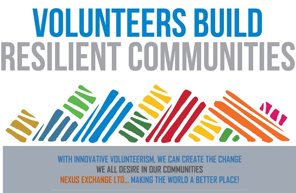 nexusexchange's tweet image. HAPPY INTERNATIONAL VOLUNTEER DAY!
 Click link to sign up
goo.gl/forms/MajAY7VO…
#MrKennedy #nexusexchange #volunteerism #volunteer #UNV #UN #internationalvolunteerday #entrepreneurship #education #love #learn #help #community #InnovativeVolunteerism #resilience #sustainability