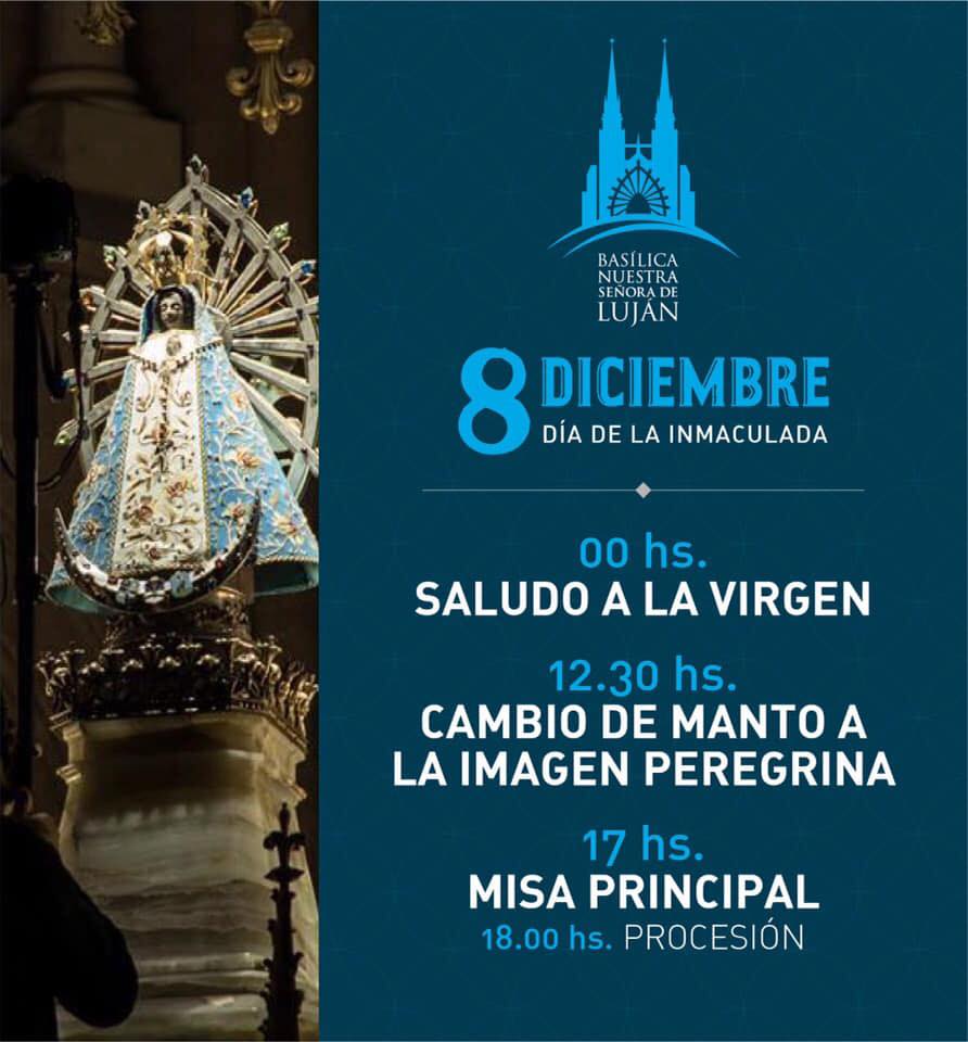 LujanTurismo's tweet photo. Mirá el programa para los Festejos del Día de la Inmaculada en #Luján #turismo 

Cc @JosDBlanchoud @TateMitidiero @DaniSilvaLujan 
@educimo @pastoralturismo @UNWTO @camaradeturismo @TurismoNacionAR @TurismoPBA @CATURarg @juliaechalecu https://t.co/CwjF5iWbre