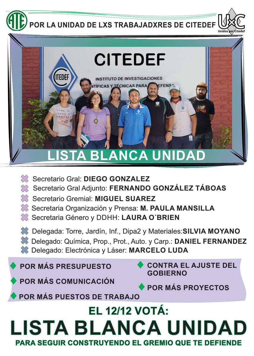 UnidosxCITEDEF tweet media