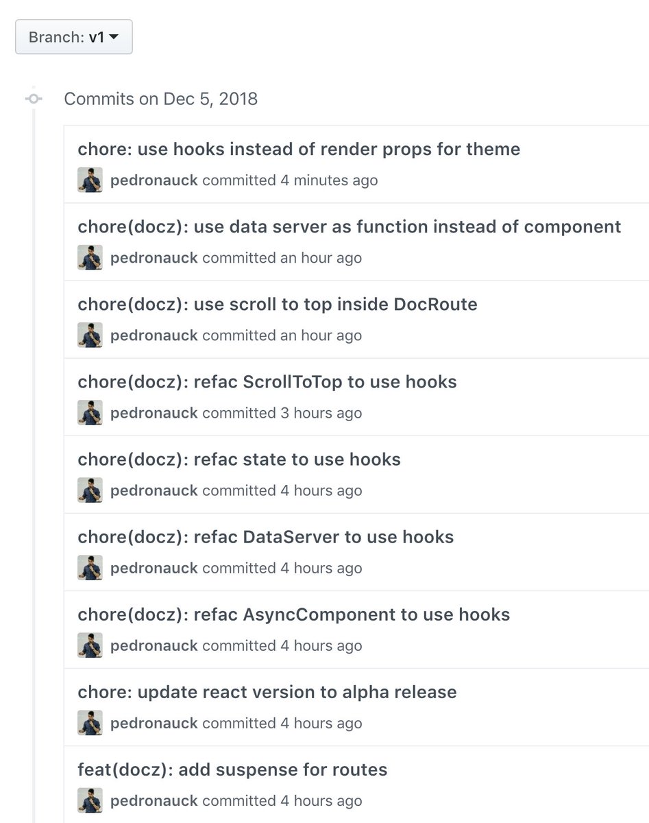 pedronauck's tweet image. It&apos;s happening, good things are coming 😍🎉🙌
#docz #react #hooks #javascript