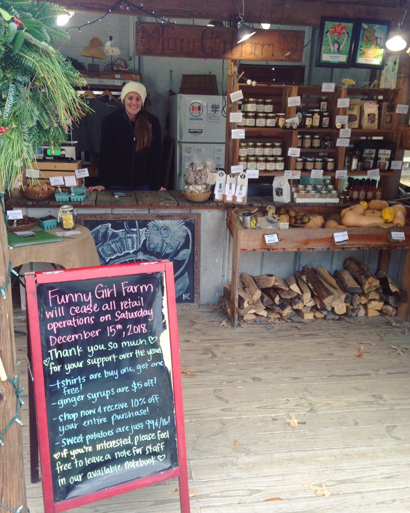 We're here 2-6p at the #farmstand with fully stocked shelves and some really great deals on local products. Smiles, tears, hugs...all are welcome. #shoplocal #farewell