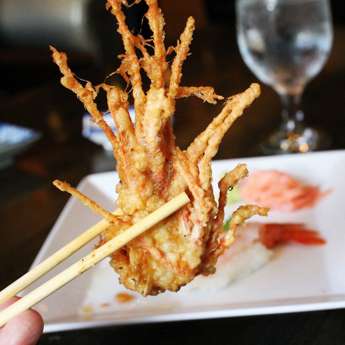 SaiCafeChicago's tweet photo. #amaebi fried #sweetshrimp heads... Why eat them? Not only are they tasty and packed with nutrients, but out of respect we try to use and eat every part of an animal that died for our diets. #foodfacts #themoreyouknow
#あまえび #eatemupyum #fishheads #chicagosushi #sushi #saicafe https://t.co/34Z6yzuSD2