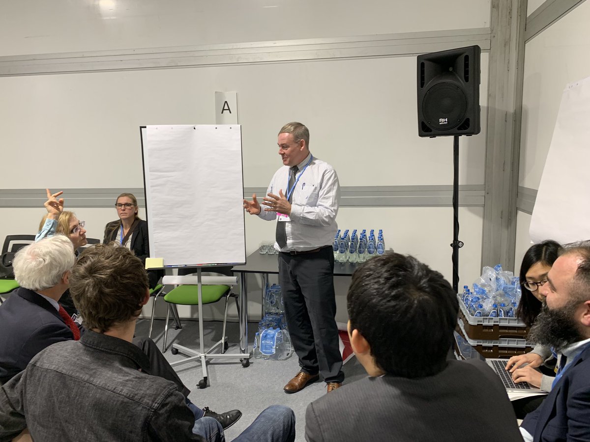 AProfJNalau's tweet photo. Cutting-edge discussion in room 25 #COP24 On what really is #economic #diversification. Is it really a new concept? what can we learn from it and what are the real drivers? @SamidSuliman @NWP_UNFCCC #UNFCCC #adaptationpolicy @Koko_Warner #climateadaptation https://t.co/RfLfMr1dPU