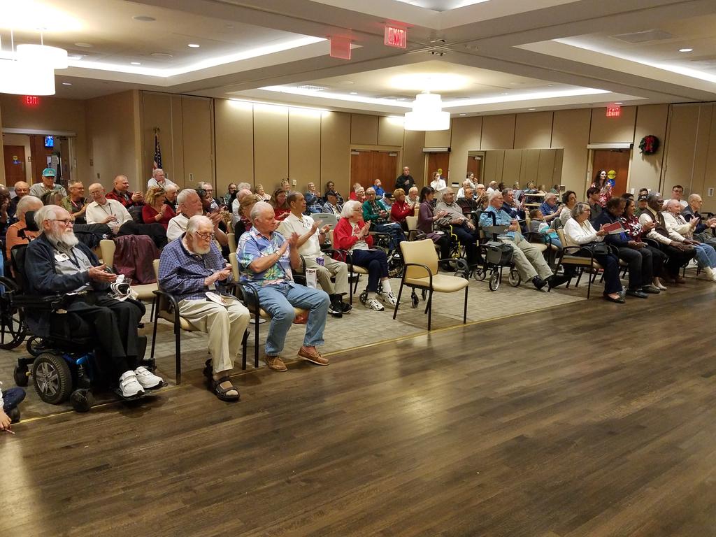 johnhughesdc's tweet photo. Soldiers Home residents loved the show we helped put together..... https://t.co/1TMUToQa9W