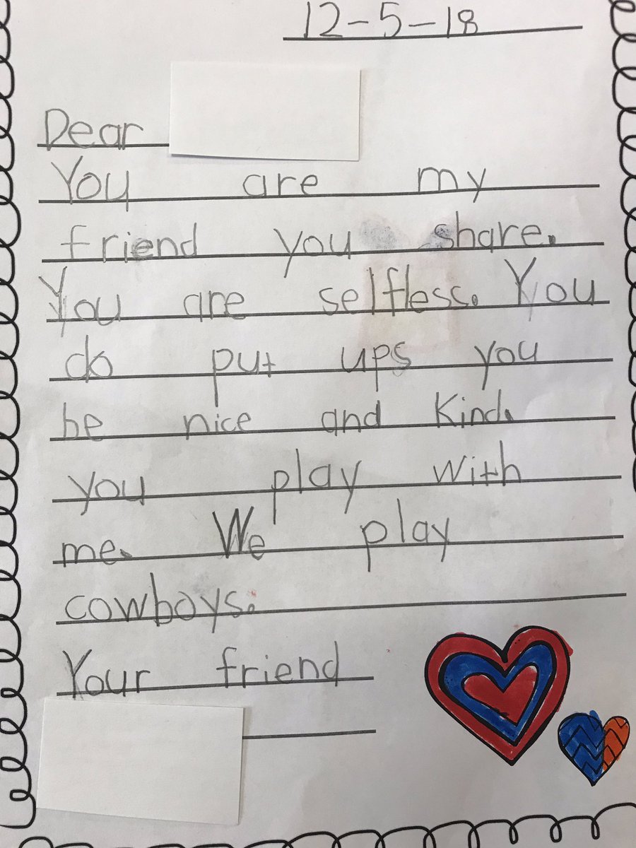We love our Fundraiser! Teaching us  character traits, like being selfless!  It makes an impact!  @ElsaEngRRISD                #kindergarten