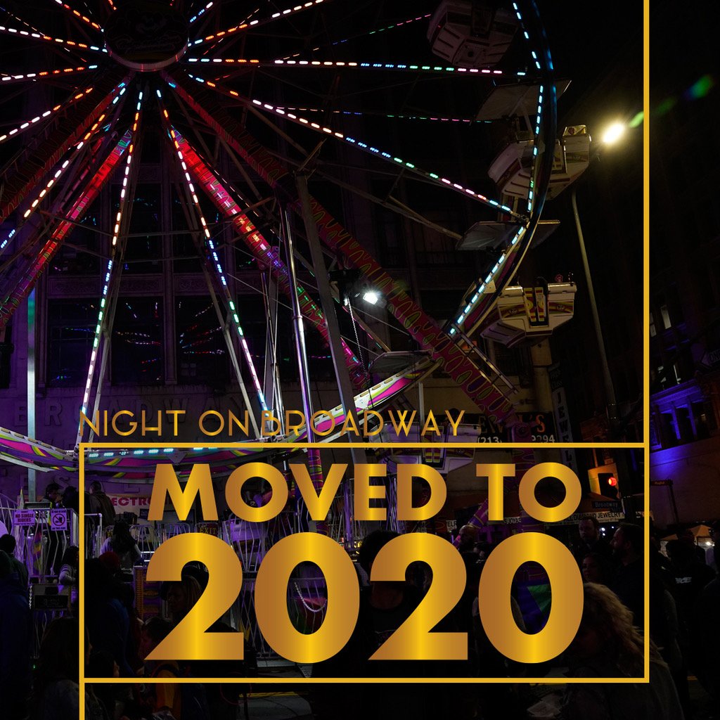 Night on Broadway is being moved to 2020. We are committed to continuing this amazing tradition in 2020 and will be posting updates as we have them. Thank you!
