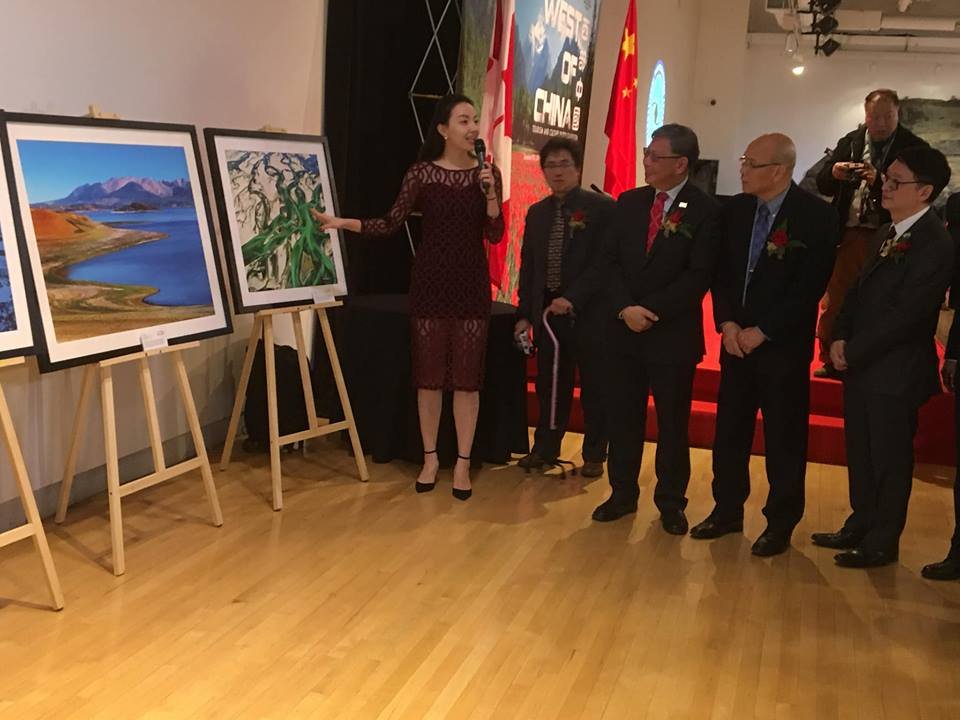 vincentkeDVN's tweet photo. I attended the “West of China” Photo Exhibition at the ROM hosted by Chinese Consul-General Han Tao along with MPP colleagues @SherefSabawyPC and @Billy__Pang. I spoke about the great potential for #tourism growth between Ontario and China #2018CCYT https://t.co/3zJRaWs3AP