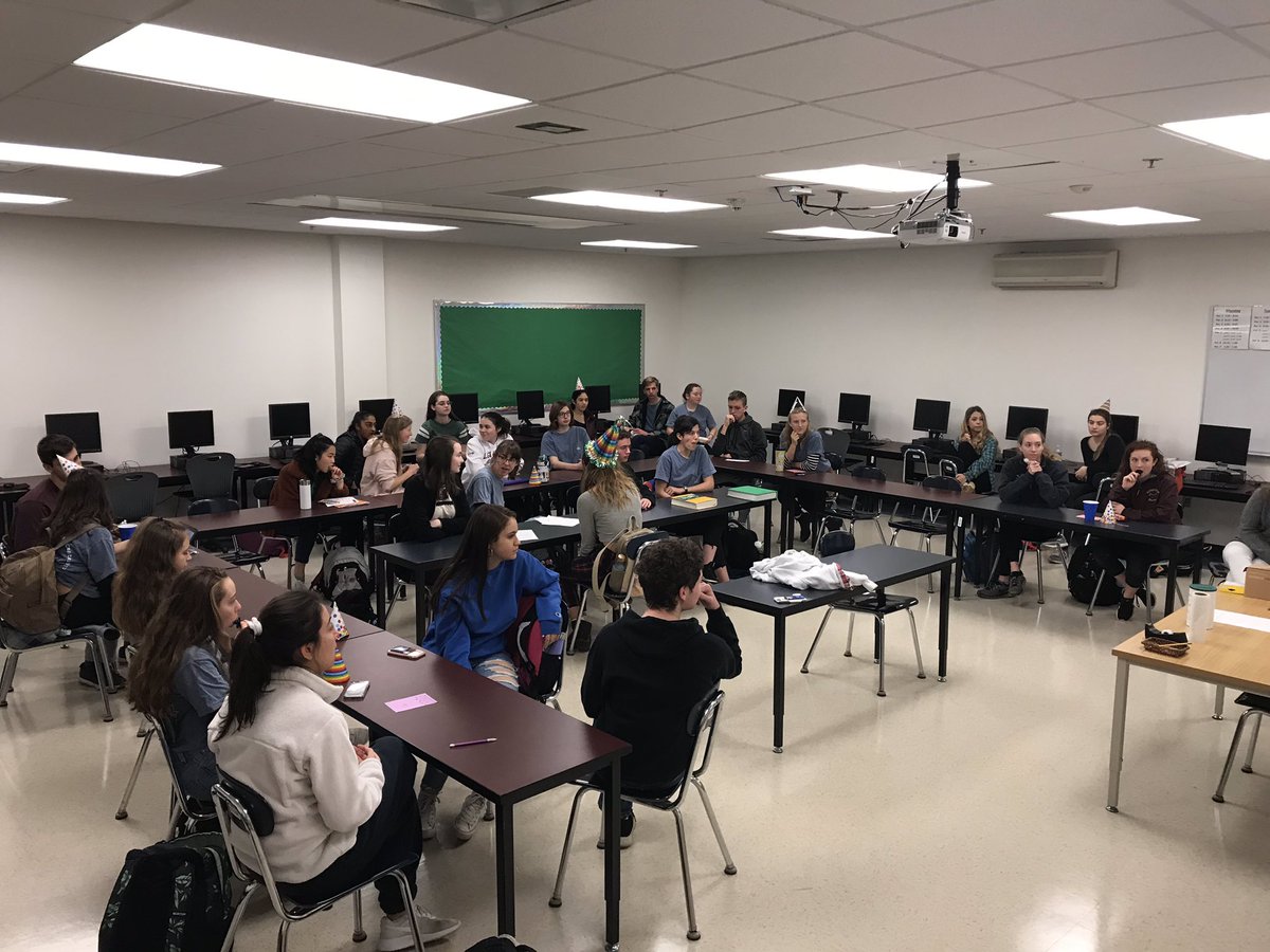 Party and creating at #arhsSTEP