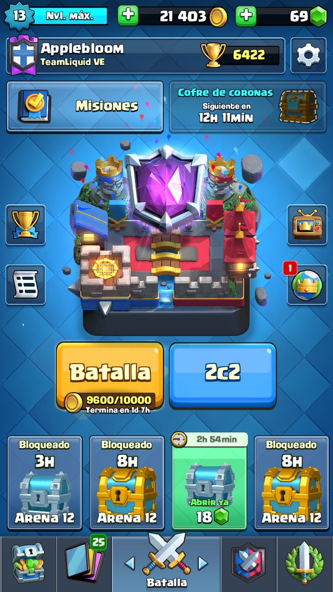 Busco equipo competitivo...6400 MAX 19 victorias en GD y 10k o más cartas ganadas en desafíos... Tuve que dejar Team BorikenVE por culpa de la zona horaria...Son un gran equipo y les deseo lo mejor...Pero lamentablemente ya no puedo cooperar..compartan plz Searching team Anyone?