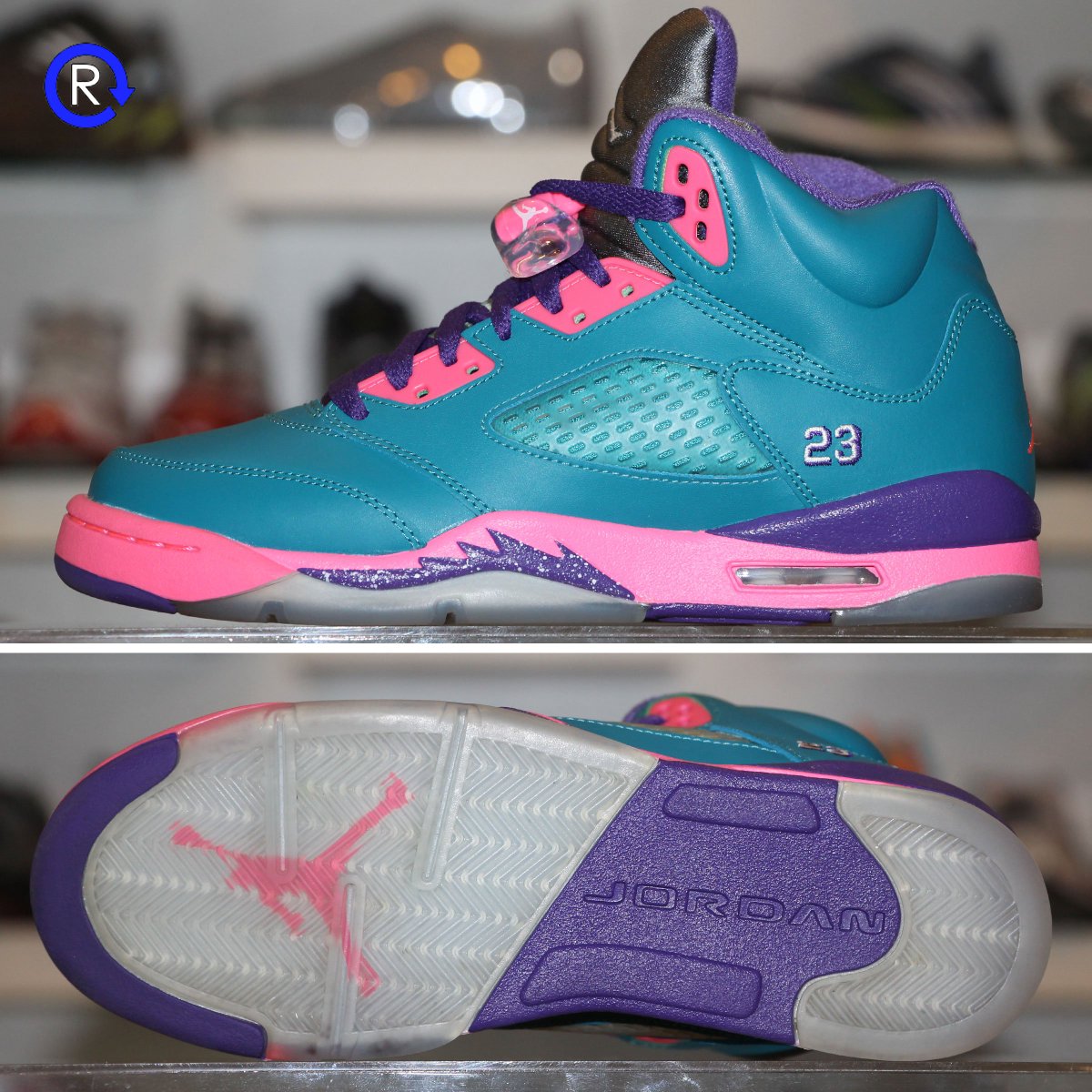 jordan 5 tropical teal