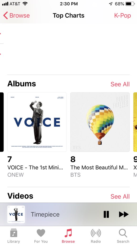 The Voice Apple Charts