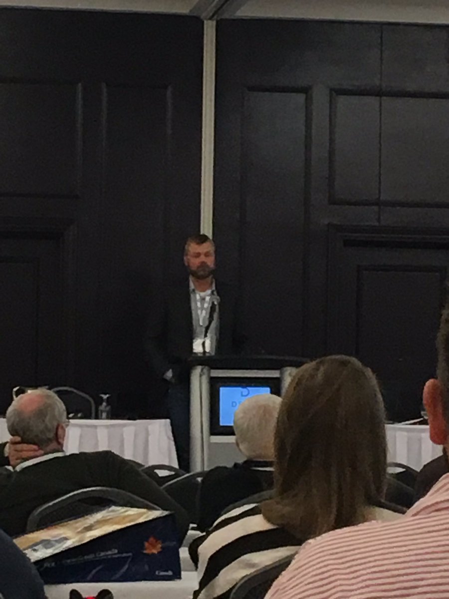 ingraham_emily's tweet photo. David Dykstra with milk 2020 explains the project being developed with @Valacta to help NB producers improve their herds!#AgEducation #Cdndairy #DFNB https://t.co/6hGestAAiQ