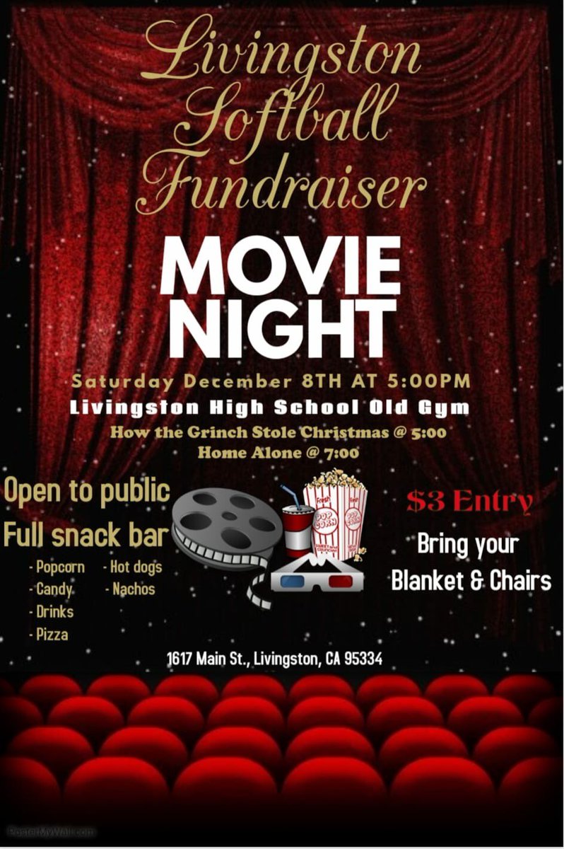 Come join us for our 2nd movie night!
