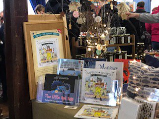 CornishBookComp's tweet image. Our stand @CornishBookComp didn't look bad either... Lovely to talk to all you lovely Christmas gift book-givers!!