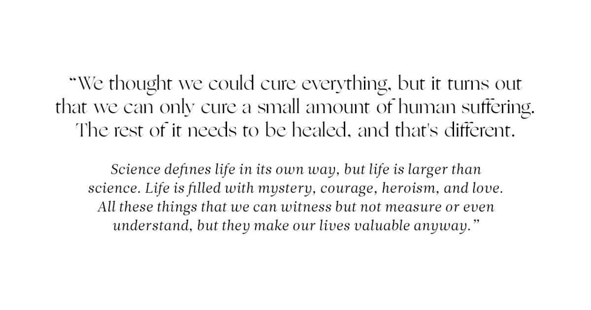 danielleofri's tweet photo. “Rachel Naomi Remen on the difference between fixing and healing” https://t.co/ucxFbbUXKJ https://t.co/2kTCzJkfbE