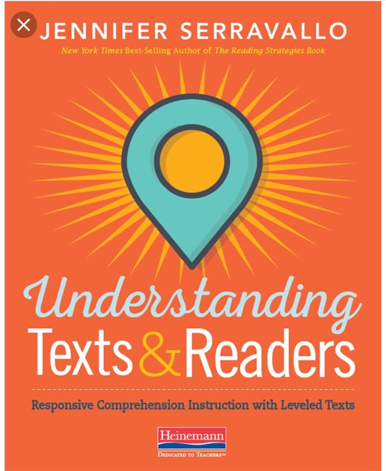 BrennanRoberts7's tweet photo. Day 3: @JSerravallo book Understanding Text and Readers is a great read and has really helped grow my students as individual readers. #FMSD12Days https://t.co/0uOYGbmFk3